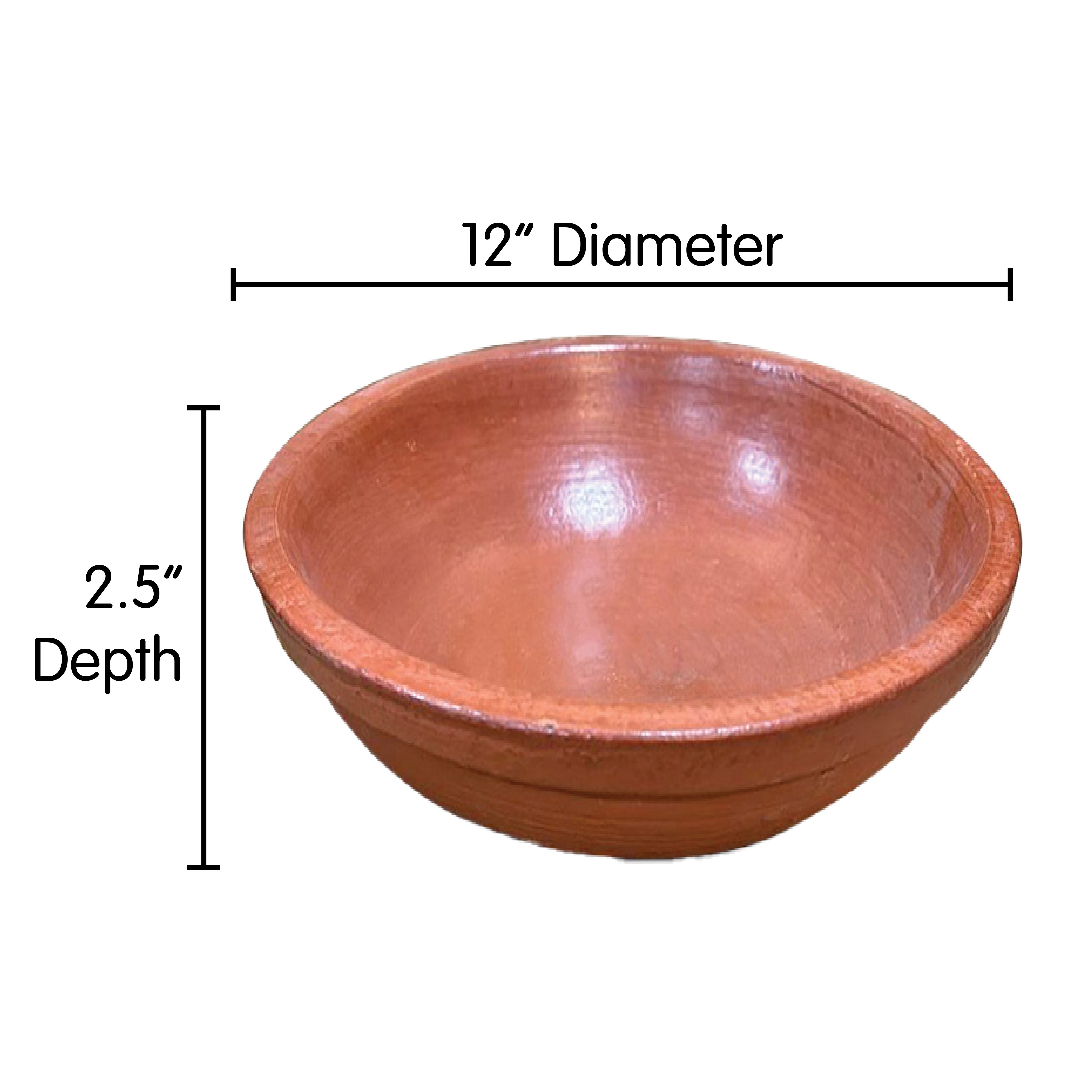 12" Filler slab mud/clay pots