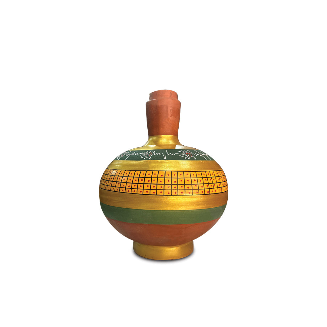 Designer Terracotta Water Dispenser with automatic dispenser machine-7Ltr