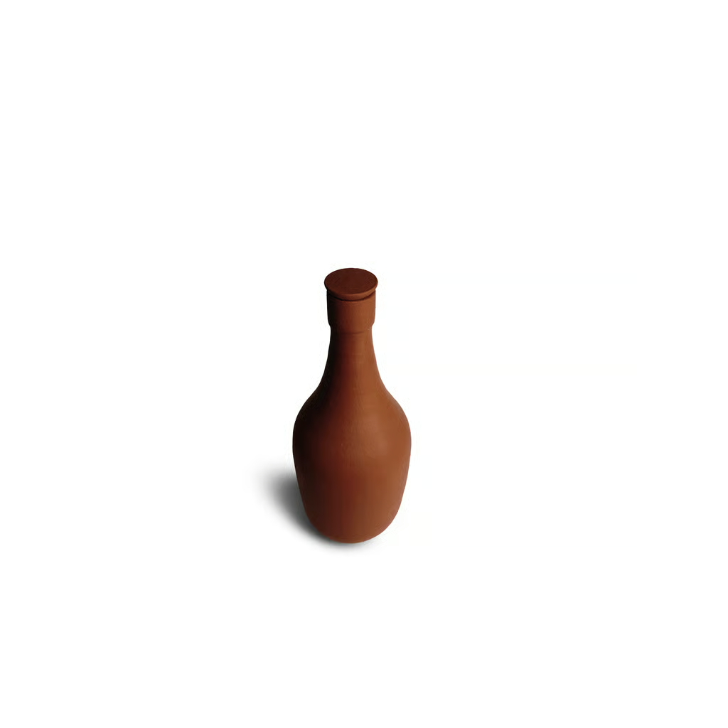 Earthen Clay Water Bottle / Terracotta water bottle