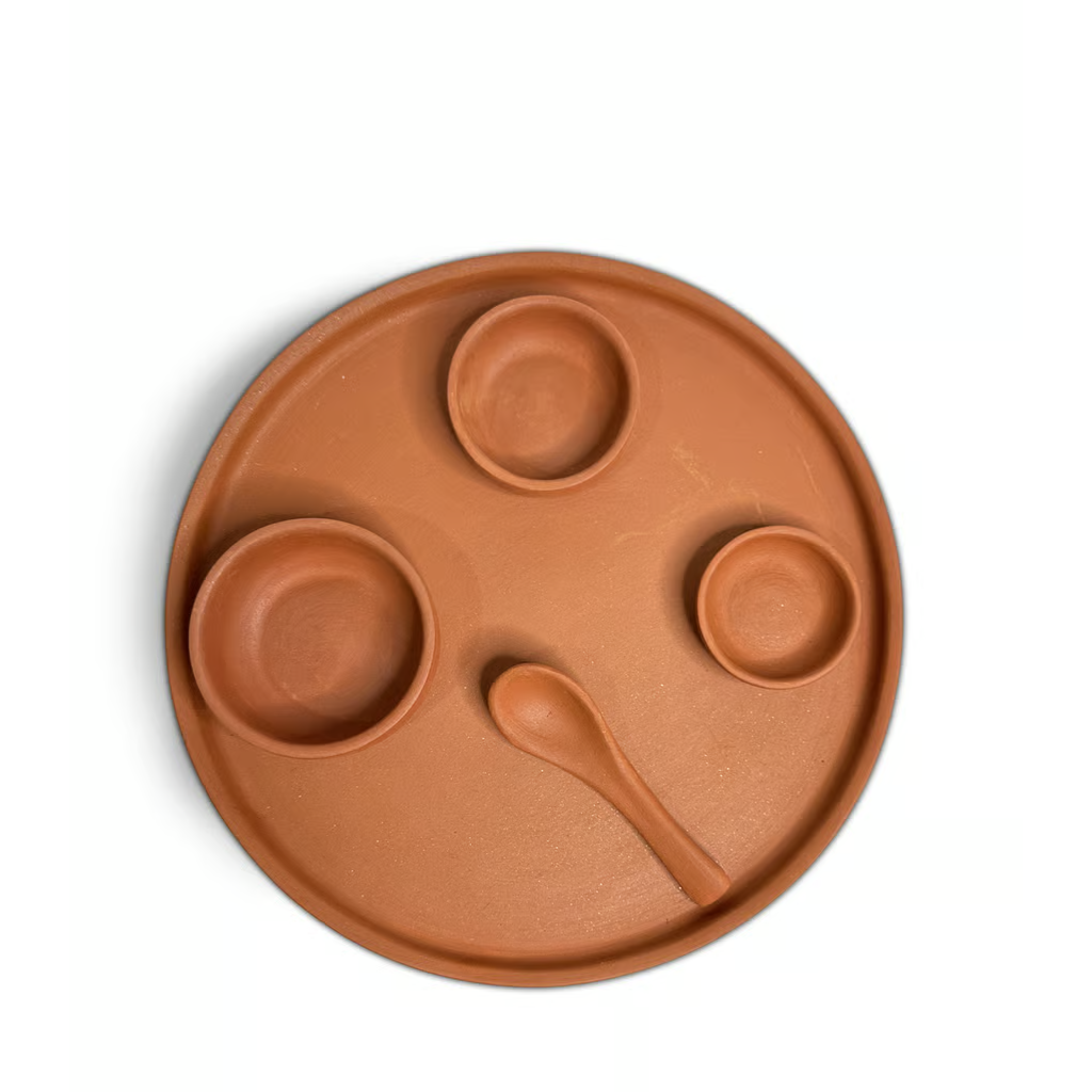 Clay Dinner Set | Mud Dinner set