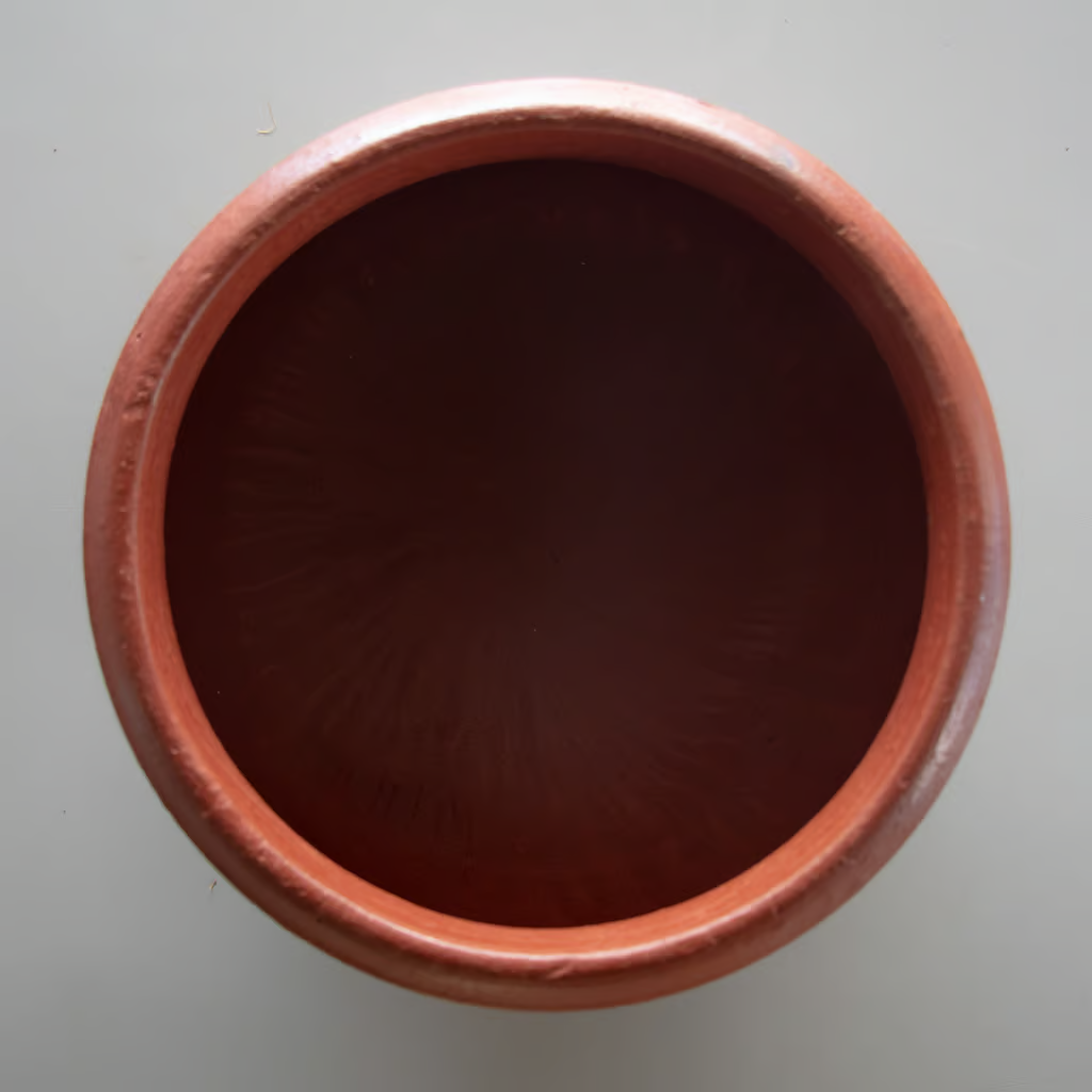 Curry Pot Round/ Gravy Clay Pot