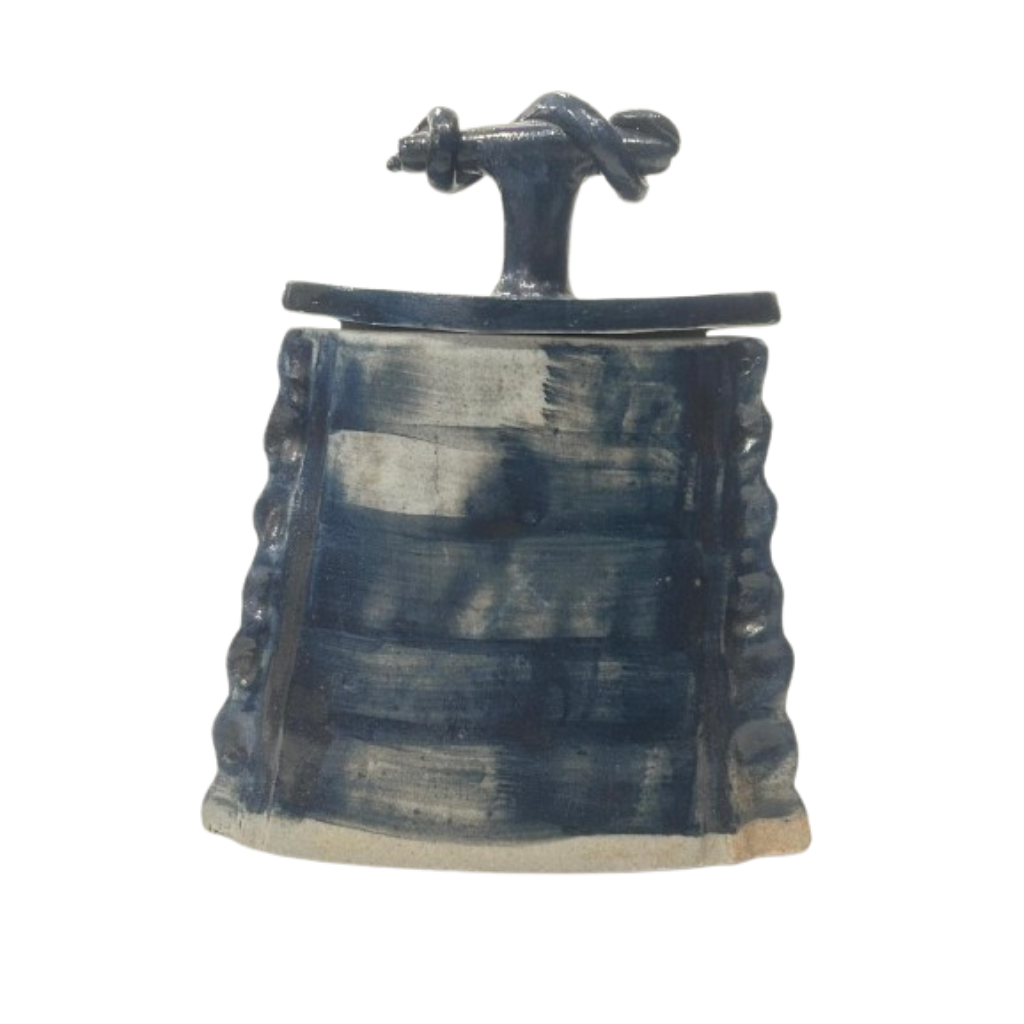Ceramic table decor ironing container