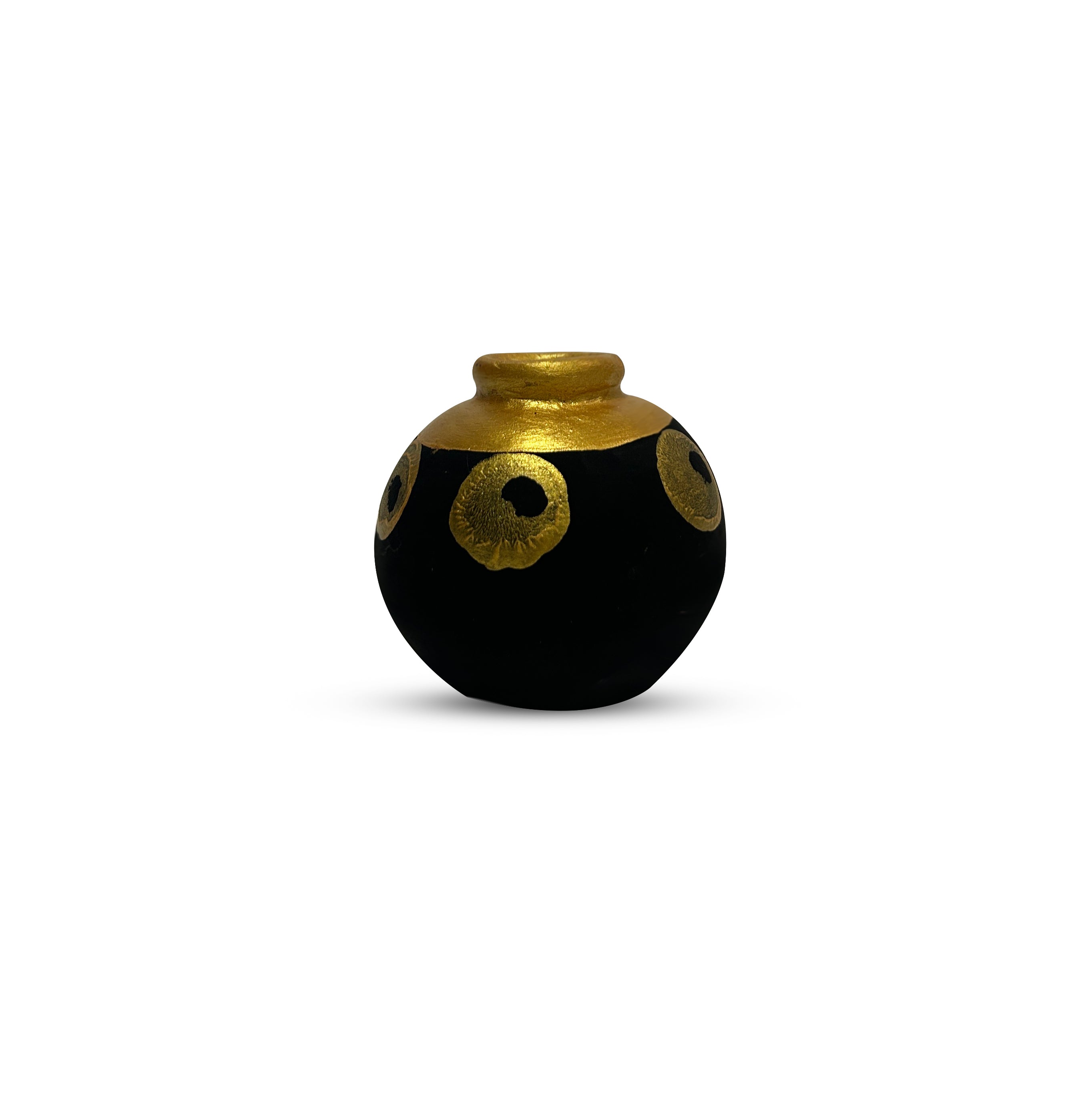 Hand-Painted Earthen Terracotta Vase - Vases / Decorative for Home Miniature Terracotta Pots