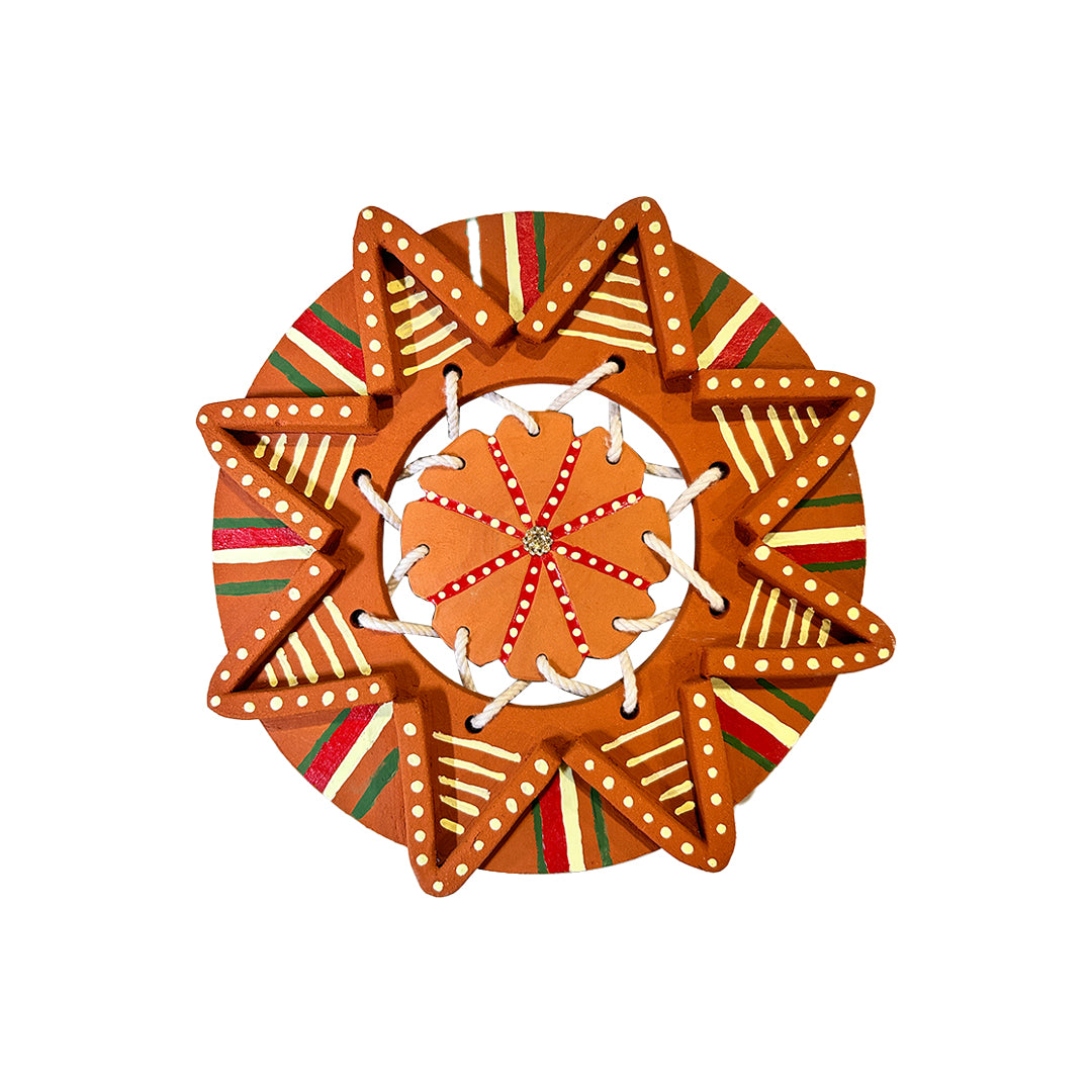 Festive Starburst Mandala