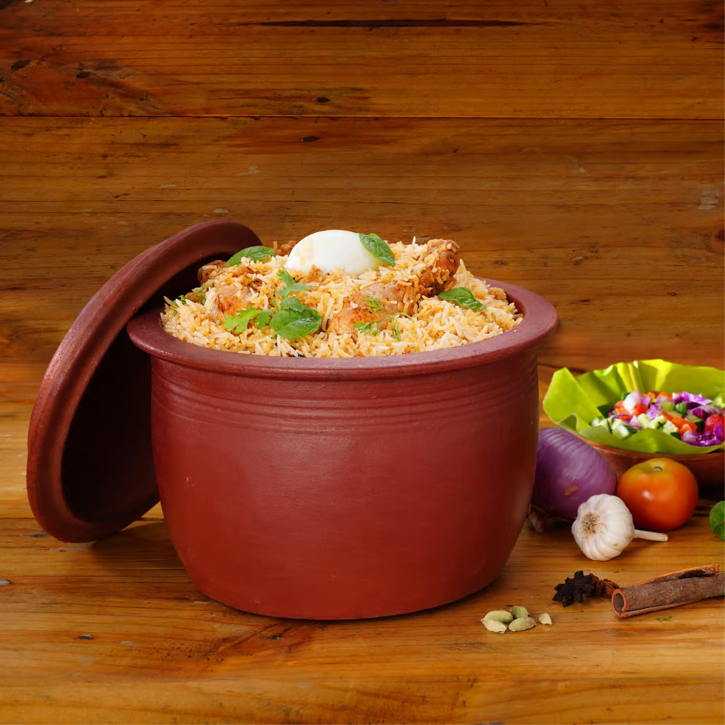 Biriyani Clay Pot without Lid