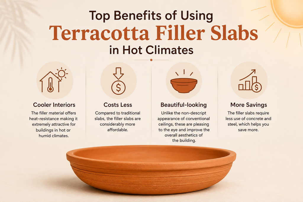 Top Benefits of Using Terracotta Filler Slabs in Hot Climates