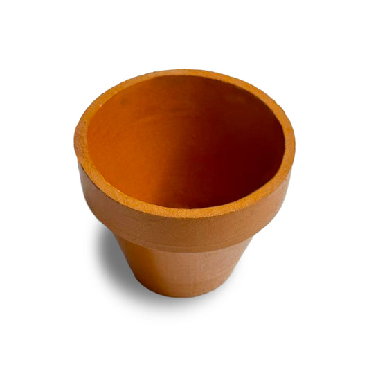 Cone Shape Terracotta candle Holder