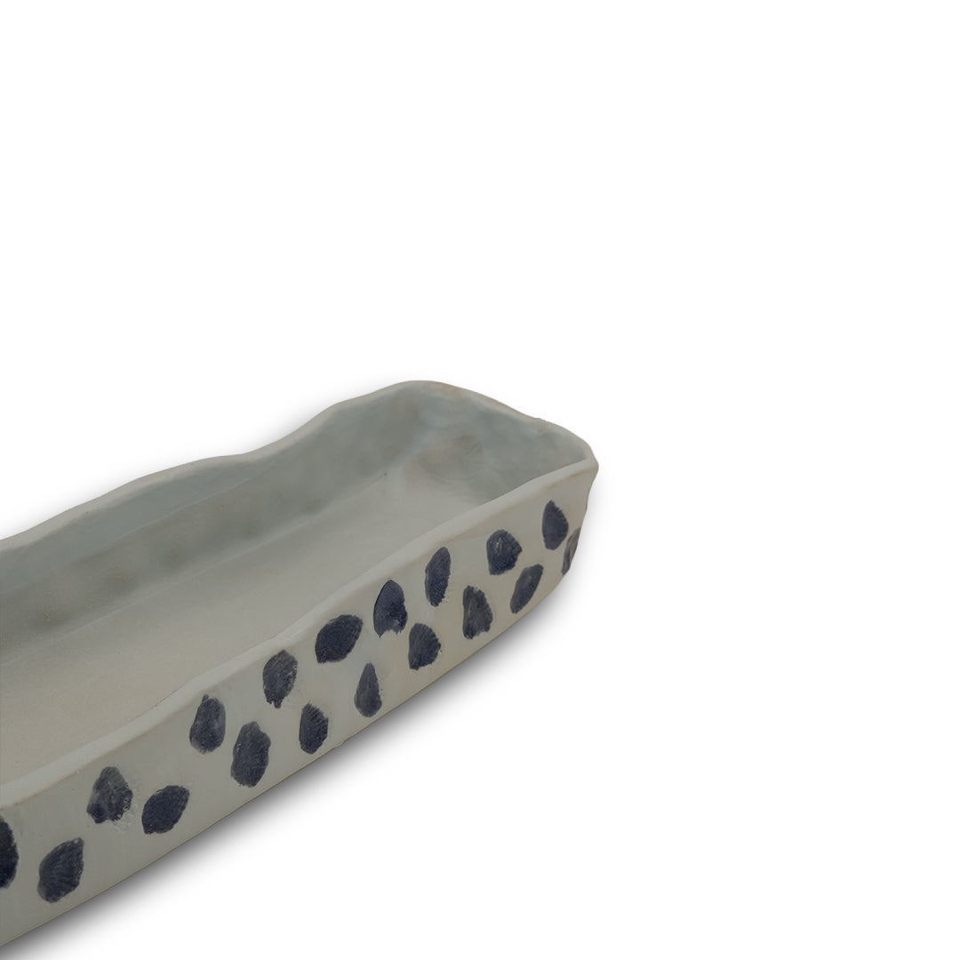 Pebble Dot Serving Tray/Ceramic Tray/Serving Tray