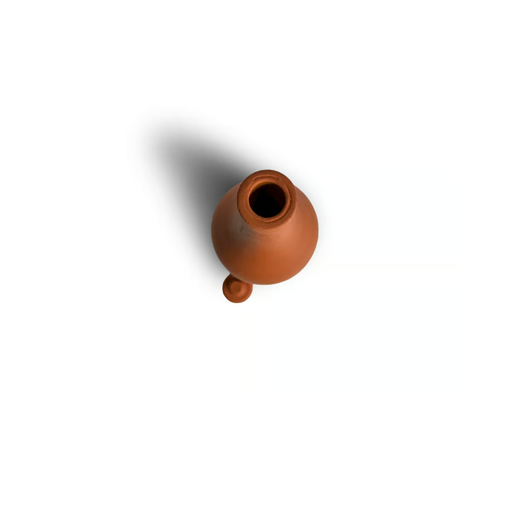 Earthen Clay Water Bottle