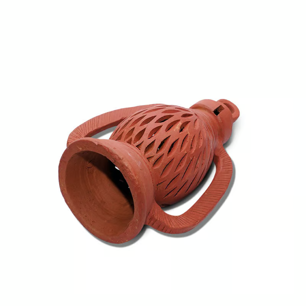 Hanging Terracotta Decorative Lamp | Clay Lamp
