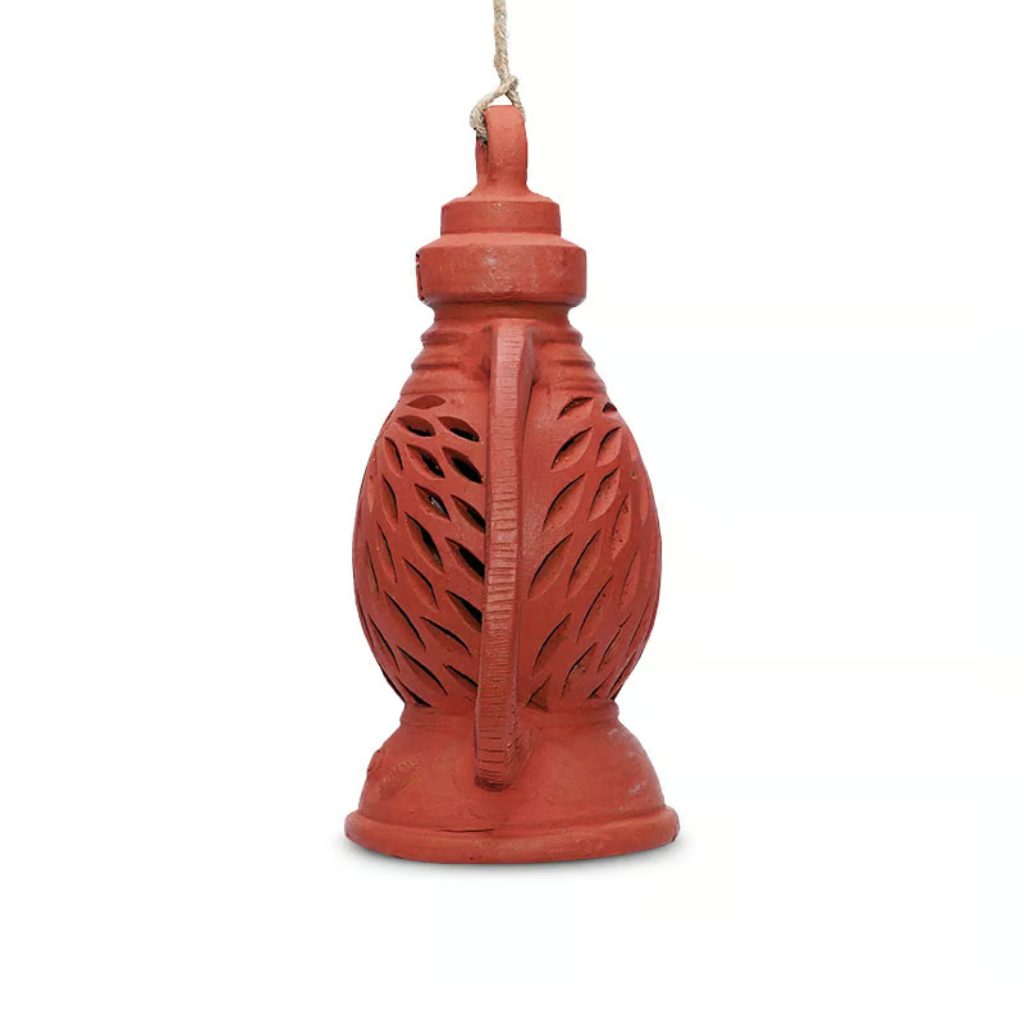 Hanging Terracotta Decorative Lamp | Clay Lamp