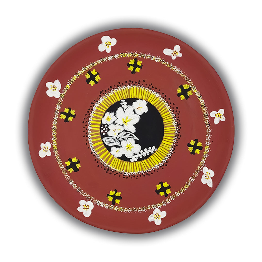 Wall Hanging Plates set of three