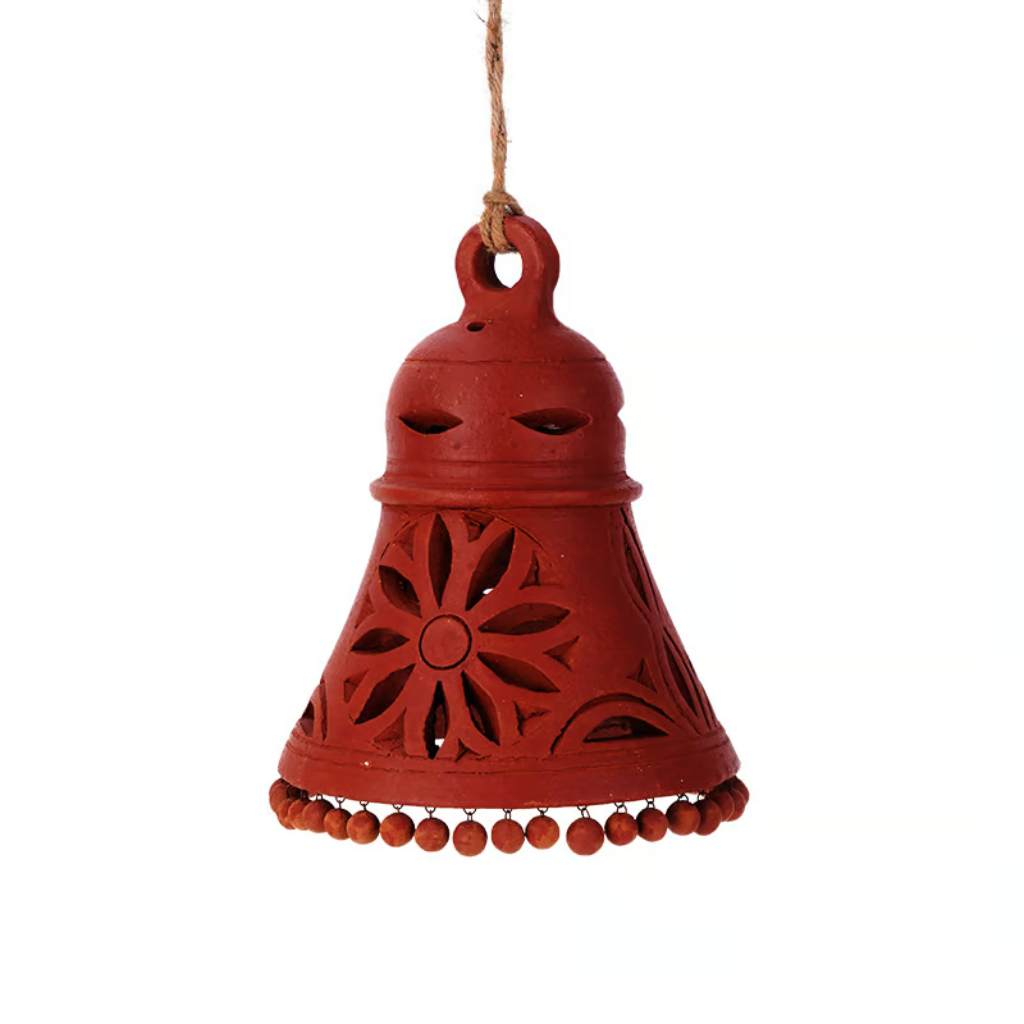 Decorative Clay Lamp