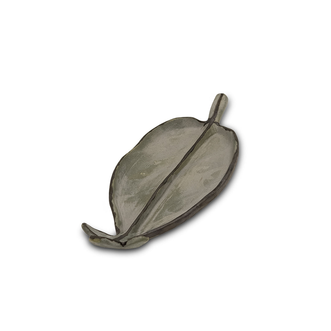 Rustic Leaf Serving Tray/Ceramic Tray/Serving Tray