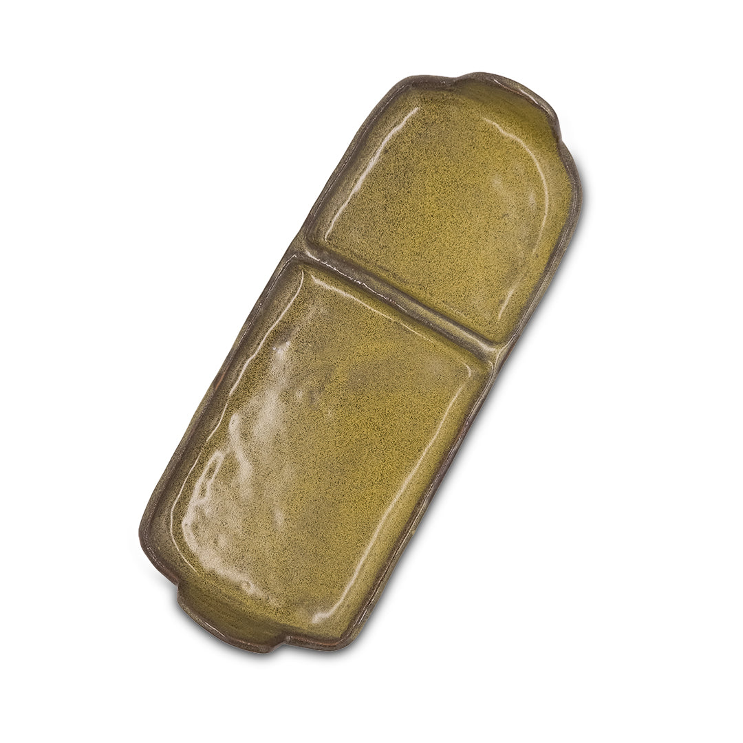 Minimalist Jadeite Rectangular Tray/Ceramic Tray/Serving Tray