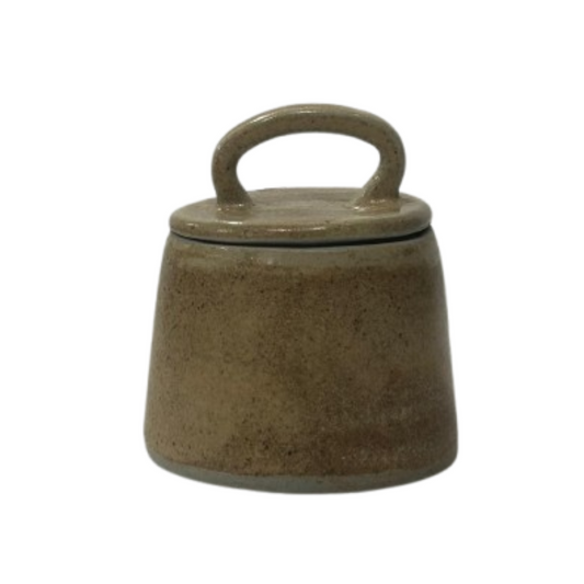 Ceramic handle container