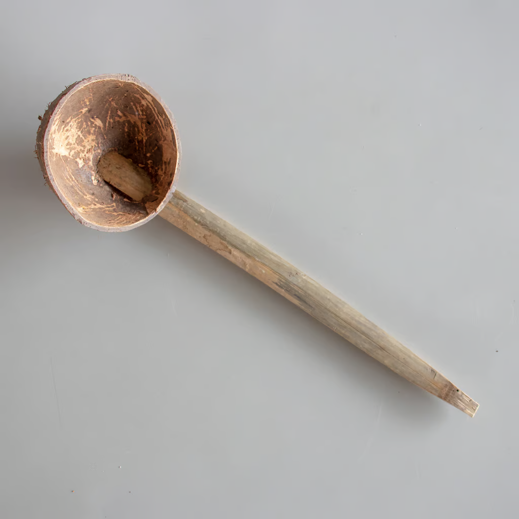 Coconut Ladle ( Set of Two) Unpolished