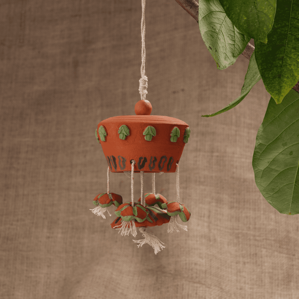 Greeny Terracotta Bell