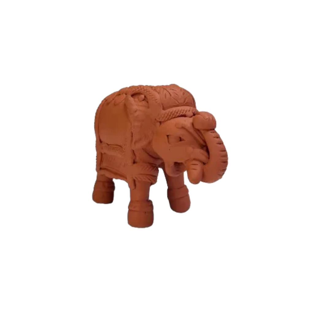 Terracotta Clay Elephant