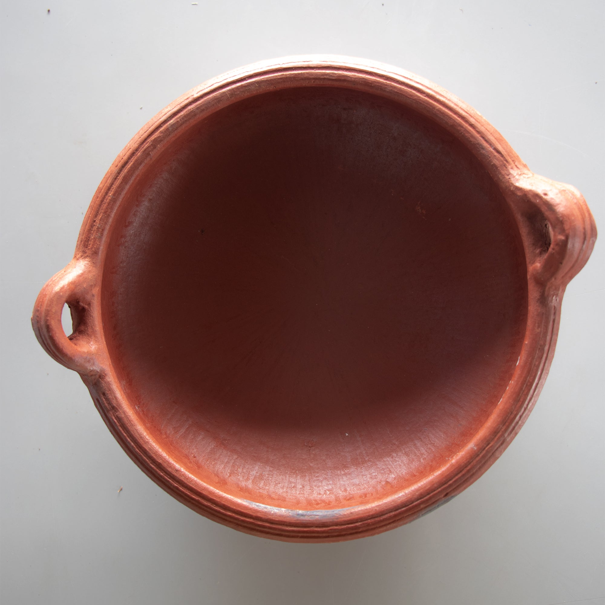 Frying Pan / Kadai / Clay Curry Pan with lid