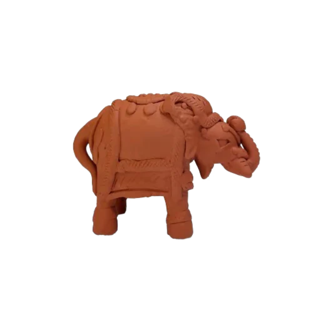 Terracotta Clay Elephant