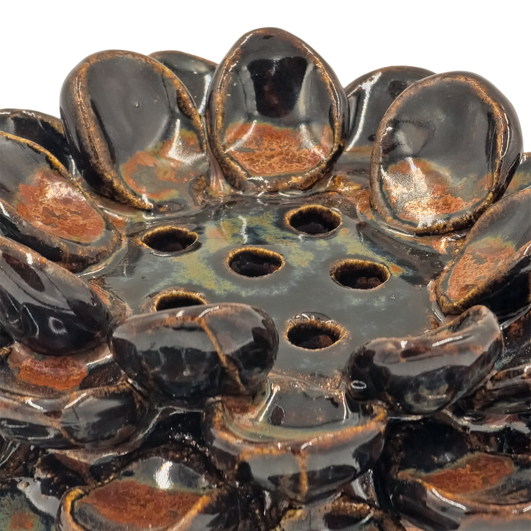Earthy Blossom Incense Holder/Flower vase / Decor