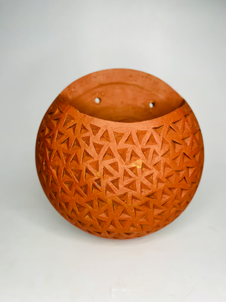 Wall Mounted Clay Pot Planters