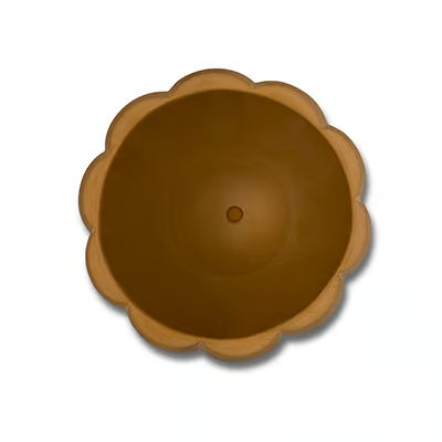 Pumpkin Flower Pot with Plate