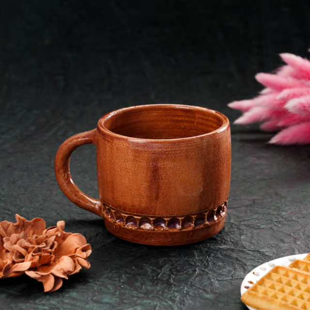 Handmade Lentil Tea Cup | Ceramic